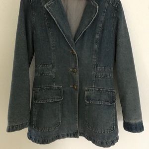 Vintage lined jean jacket